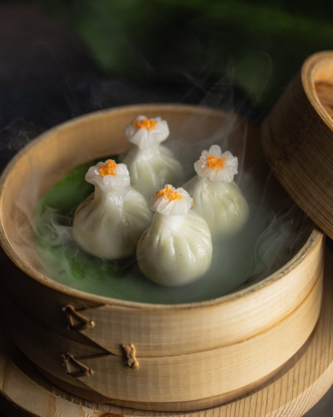 Edamame Truffle Dumpling