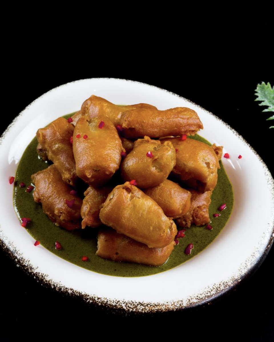 Crunchy Fried Mushroom with Lemongrass