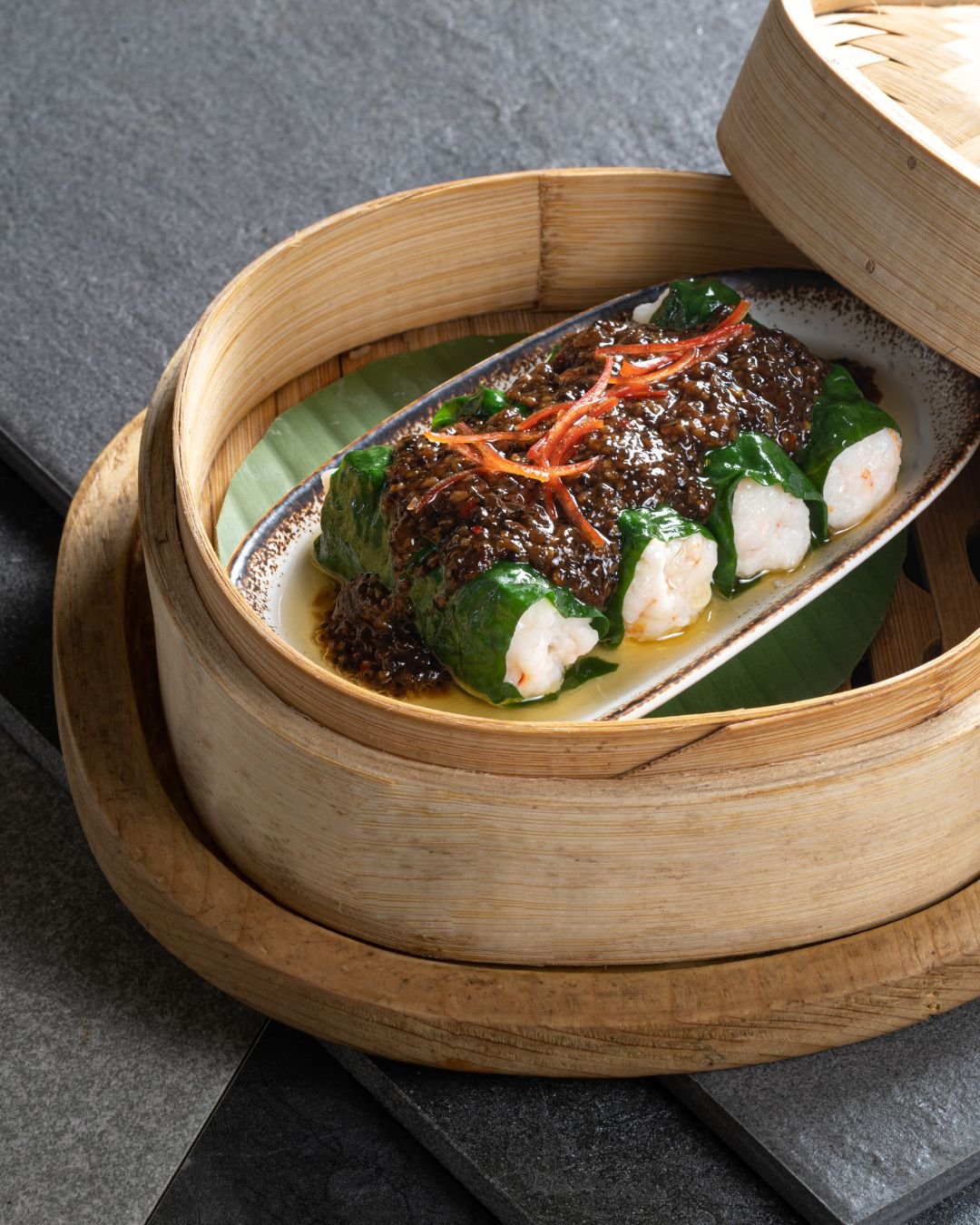 Seafood Spinach Roll